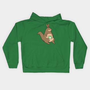 Frog and Kangaroo Kids Hoodie